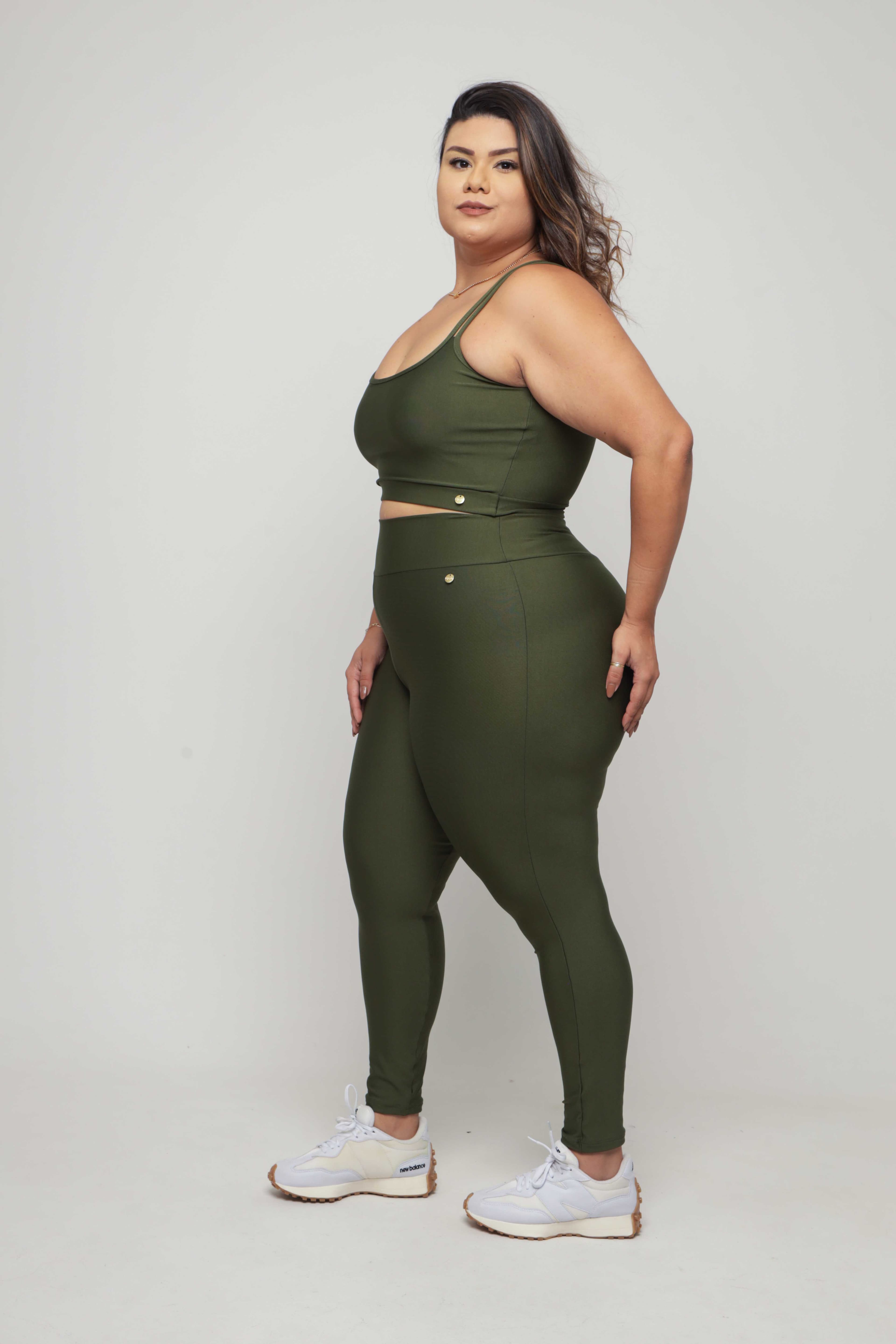 Conjunto Legging Básica Plus Size