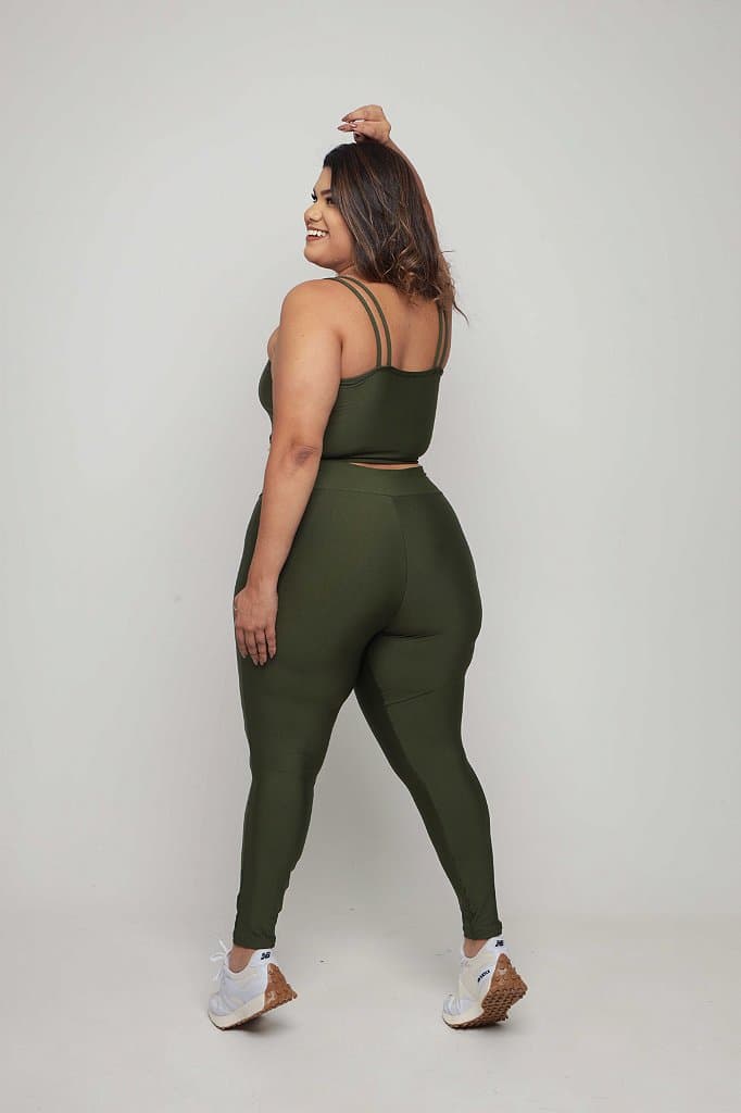 Conjunto Legging Básica Plus Size