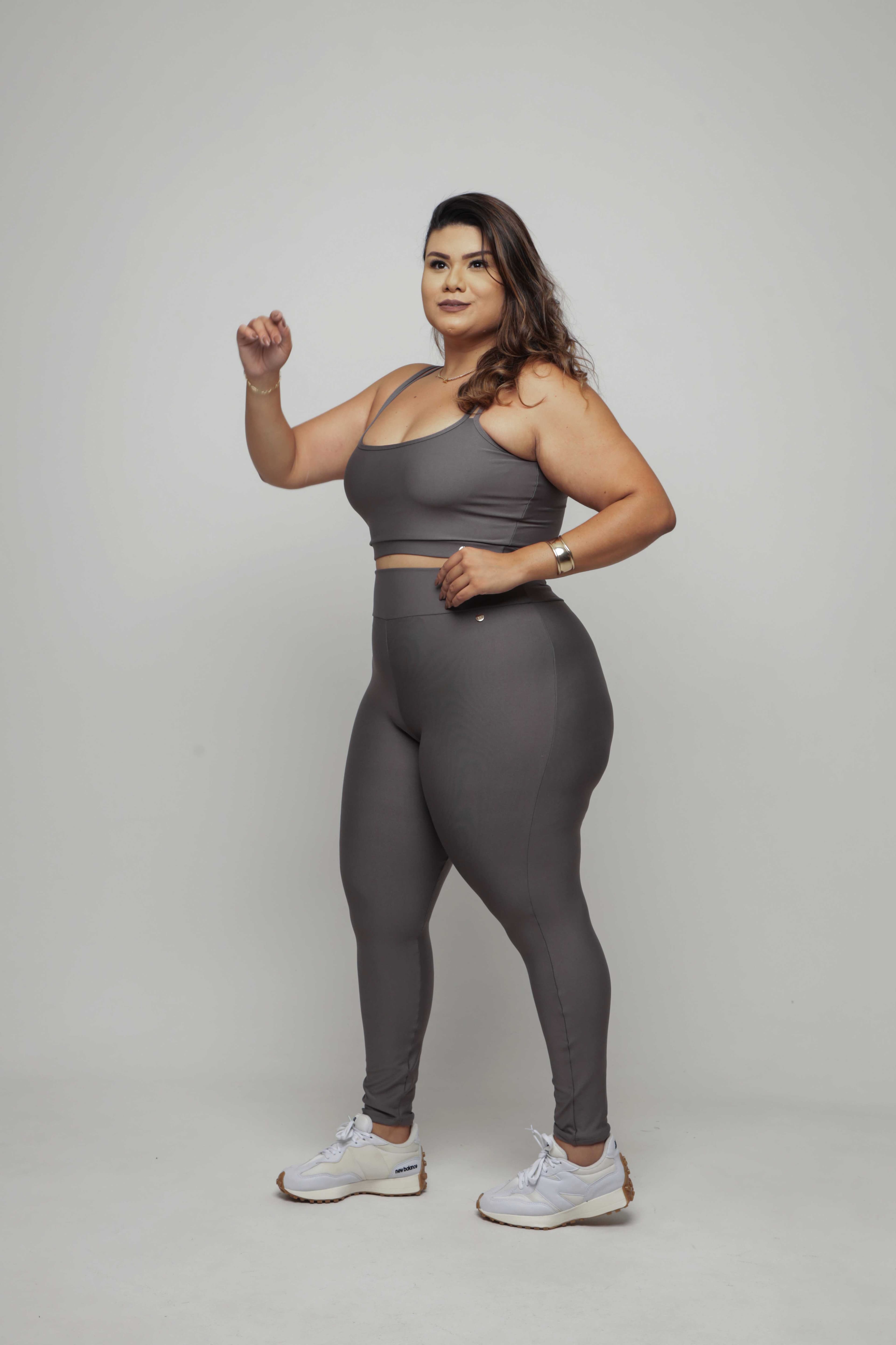 Conjunto Legging Básica Plus Size