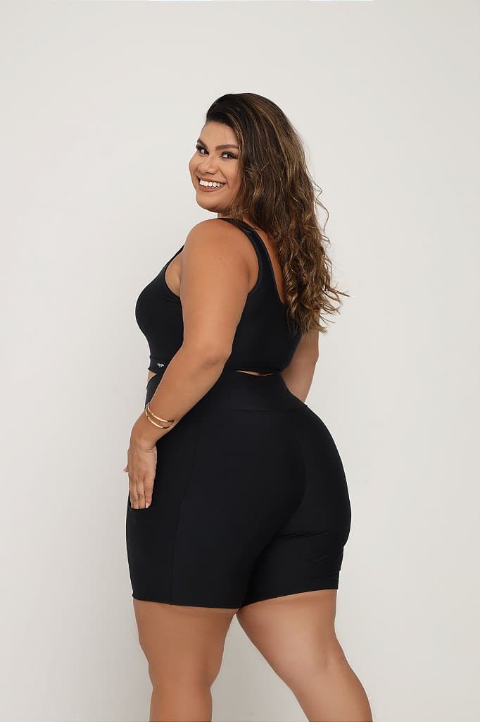 Conjunto Short com bolso Plus size