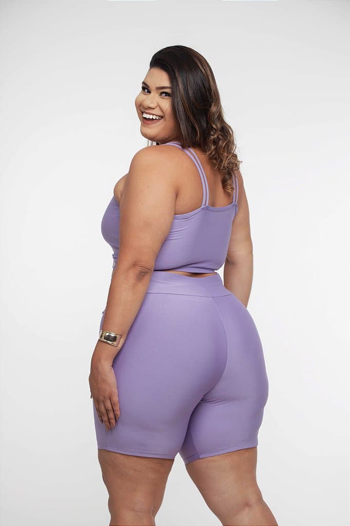 Conjunto Short Básico Plus Size