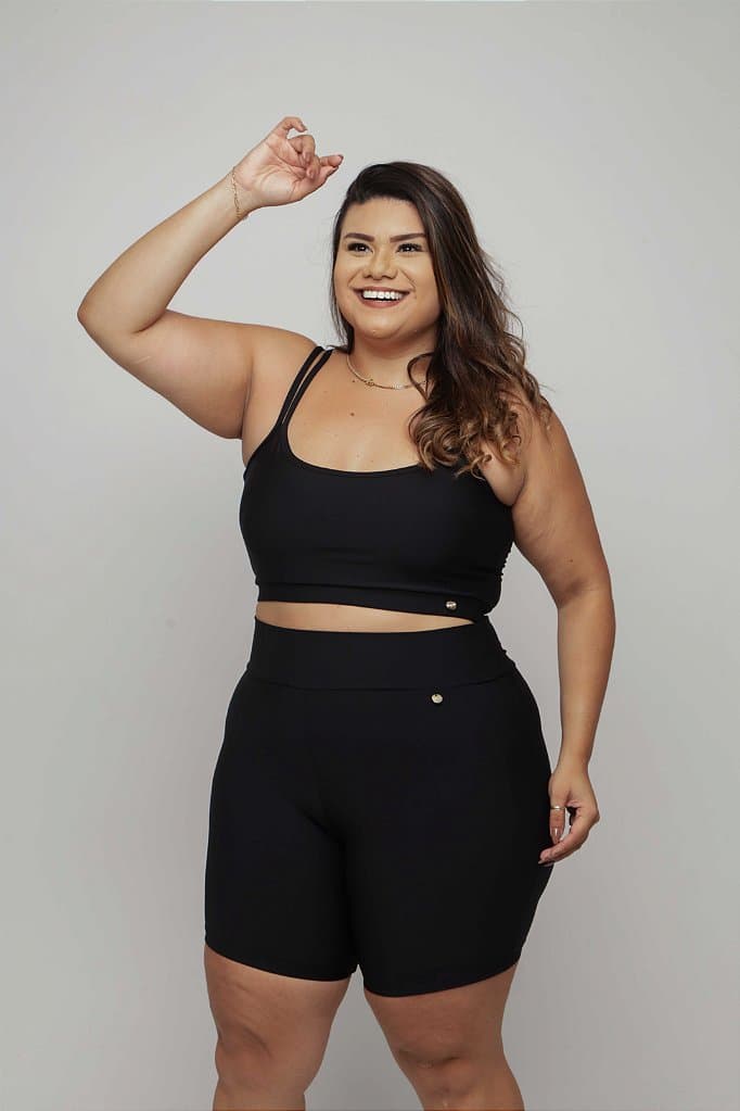Conjunto Short Básico Plus Size — Green House / G3