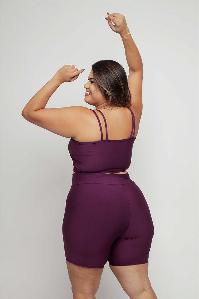 Conjunto Short Básico Plus Size
