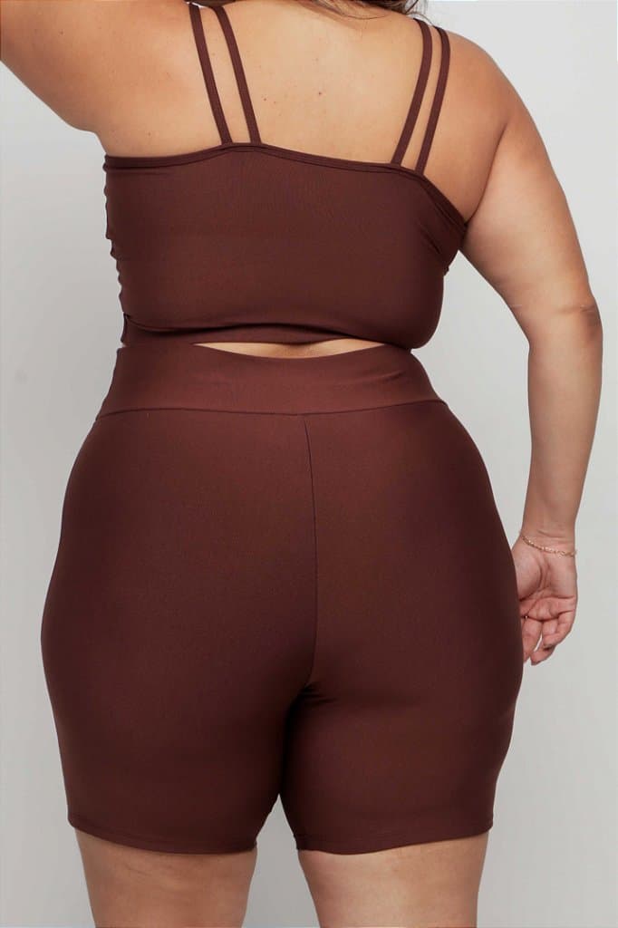 Conjunto Short Básico Plus Size