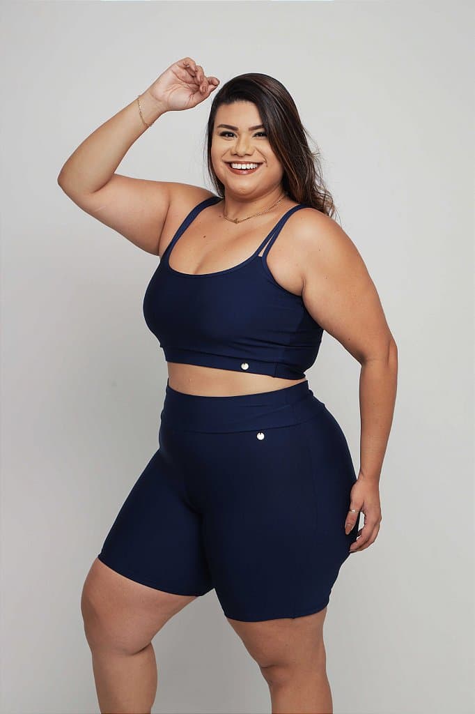 Conjunto Short Básico Plus Size