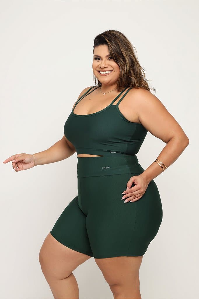 Conjunto Short Básico Plus Size
