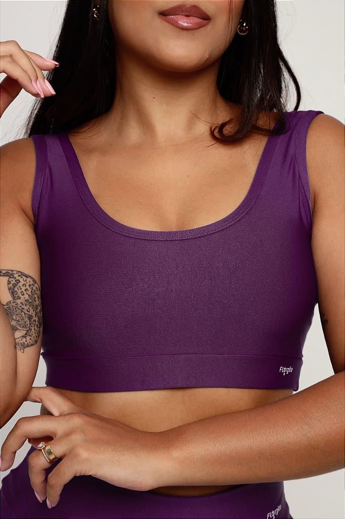 Top Fitness Bromélia — Vivid Violet / G