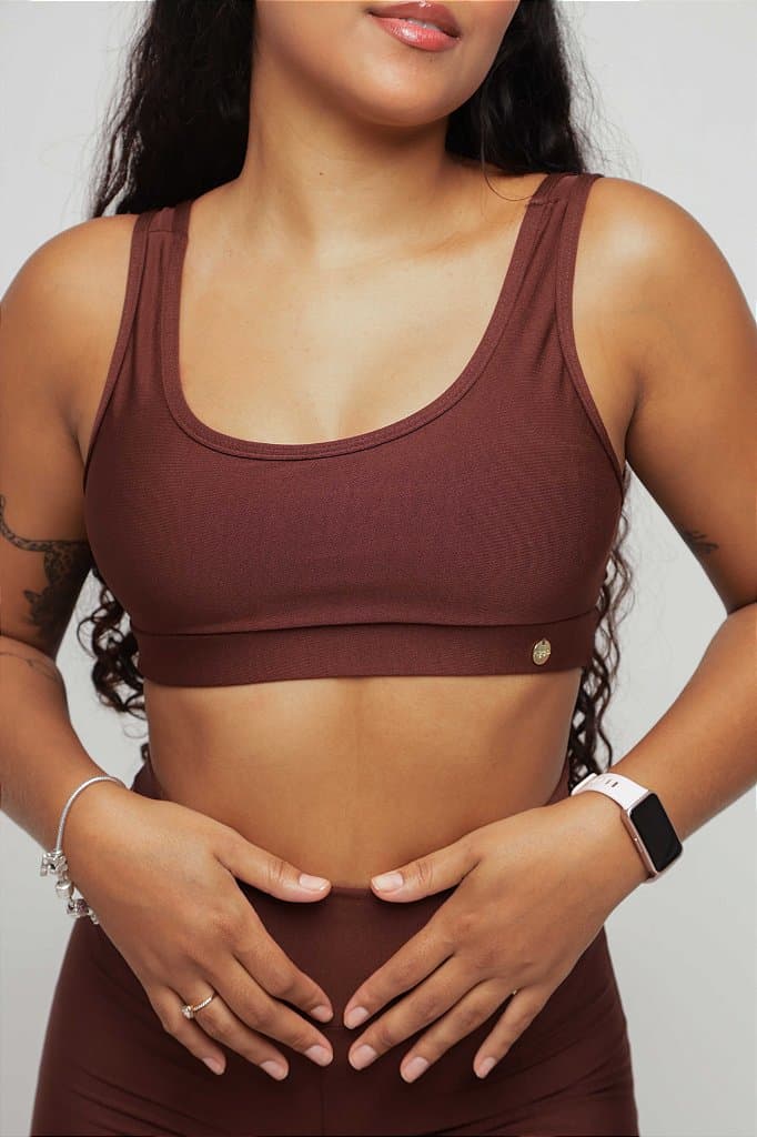 Top Fitness Bromélia — Nutmeg / G