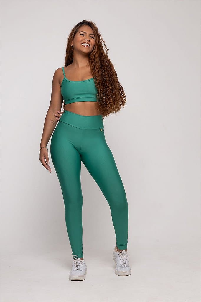 Conjunto Legging básica - Tons Claros — Emerald / G