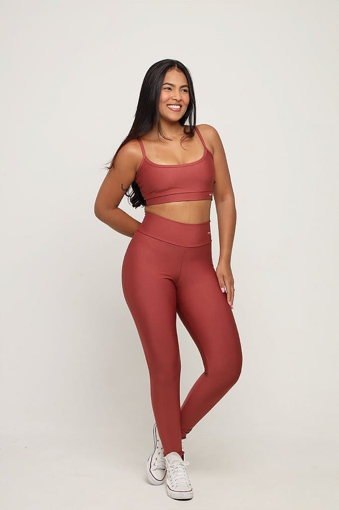Conjunto Legging básica - Tons Claros — Medium Purple / G