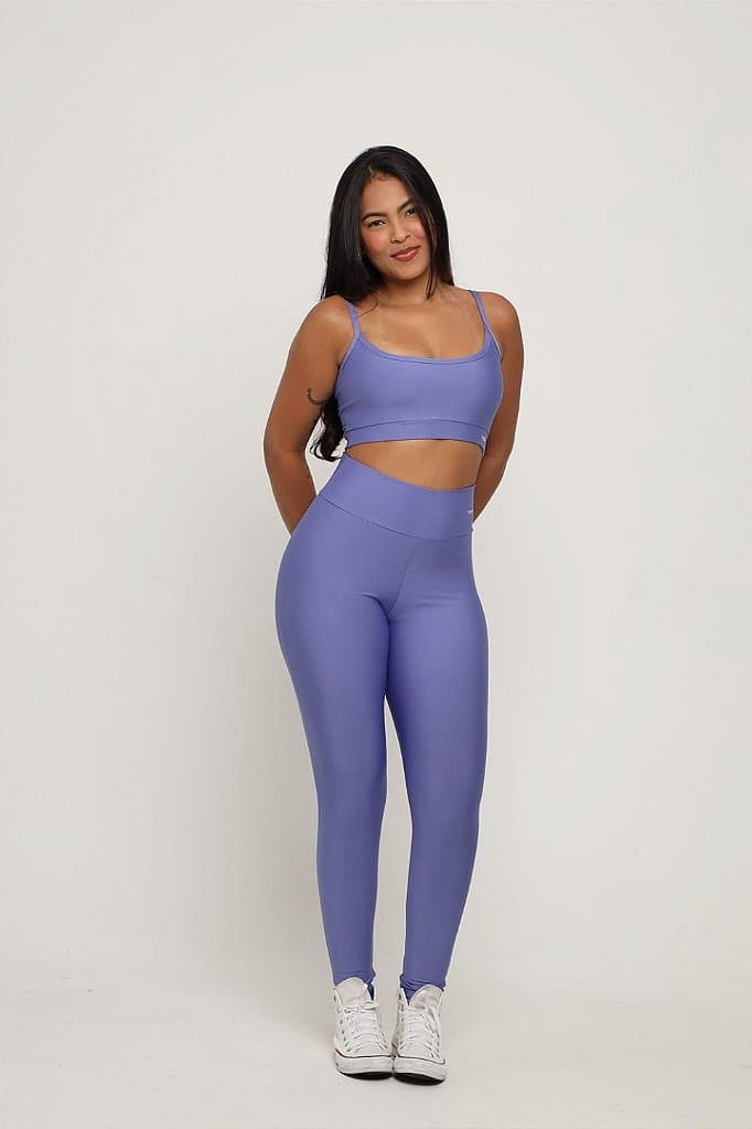 Conjunto Legging básica - Tons Claros — Medium Purple / P