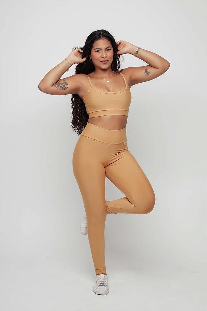Conjunto Legging básica - Tons Claros — Chenin / G