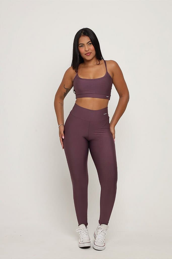 Conjunto Legging básica - Tons Claros — Mountbatten Pink / G