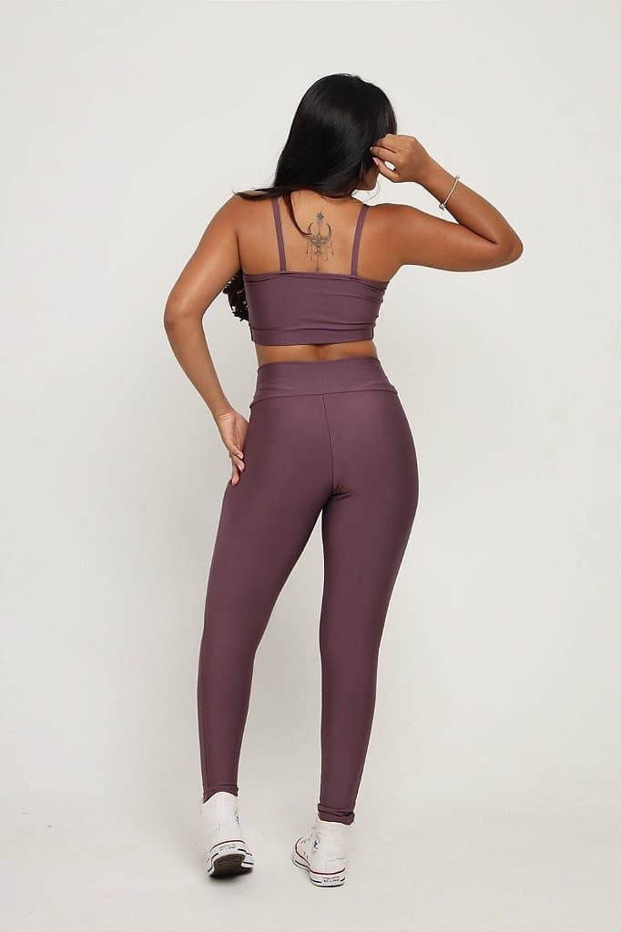 Conjunto Legging básica - Tons Claros