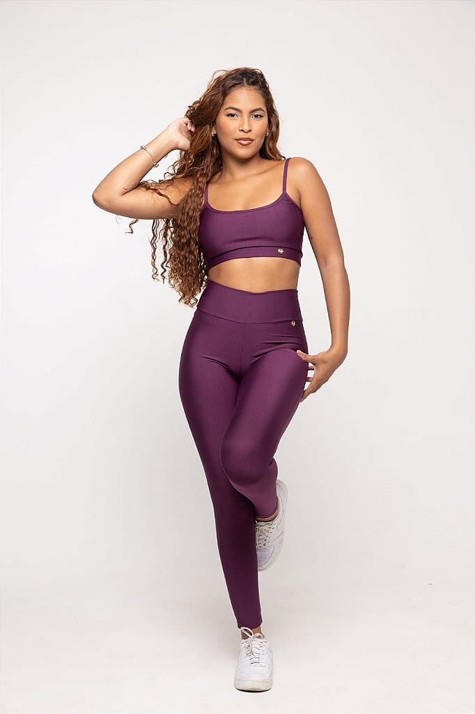 Conjunto Legging básica — Vivid Violet / G