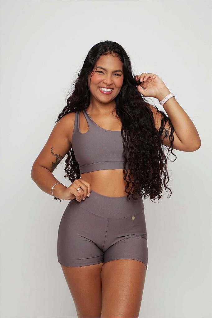 Conjunto Short Orquídea — Green House / M