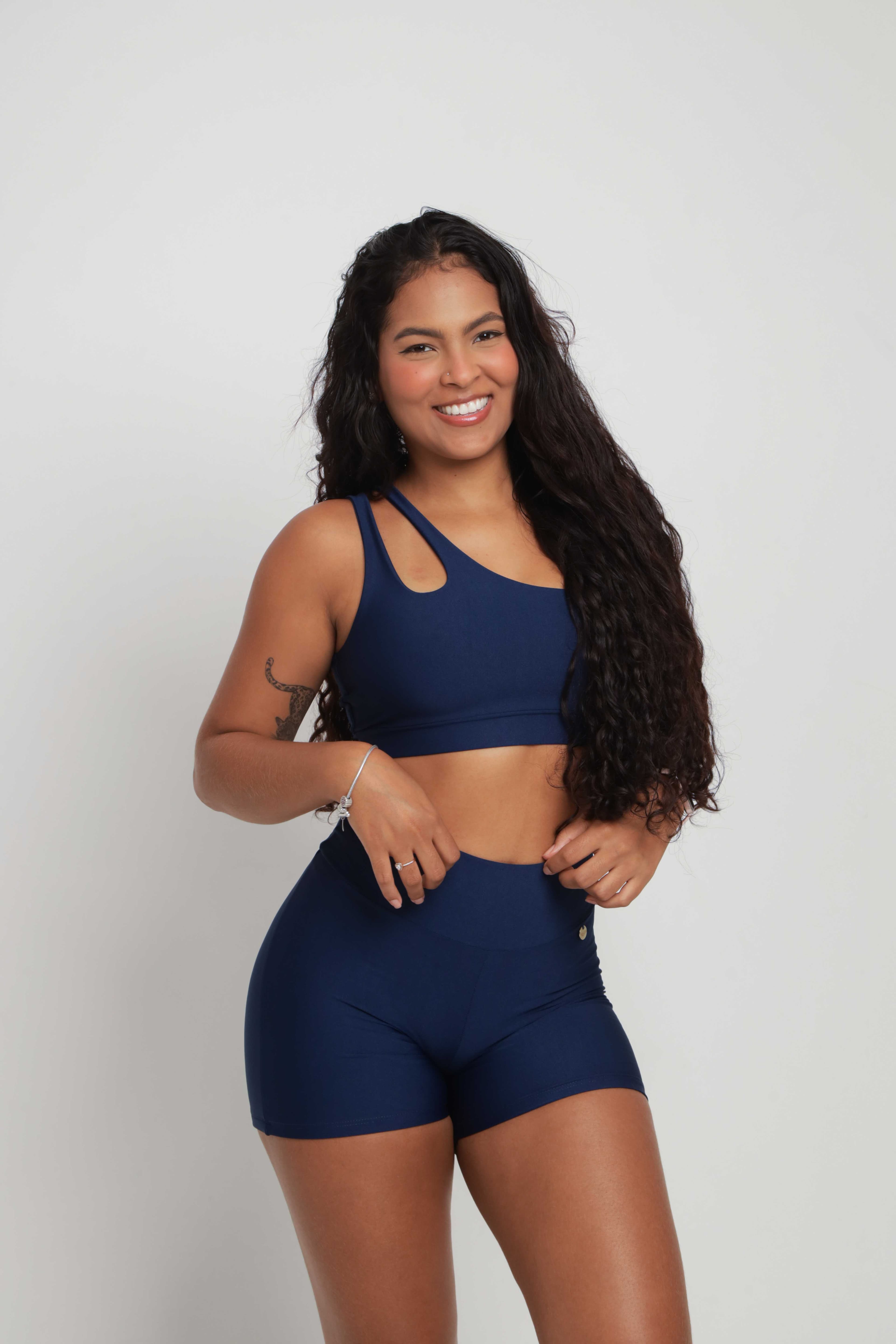 Conjunto Short Orquídea — Light Wisteria / G