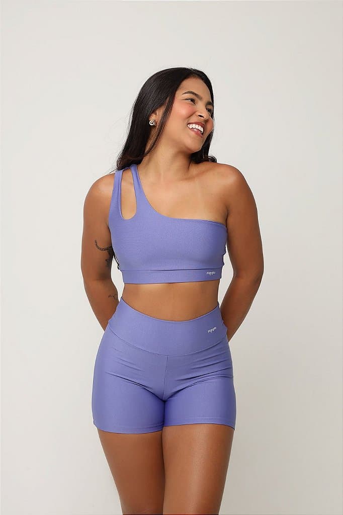 Conjunto Short Orquídea — Medium Purple / P