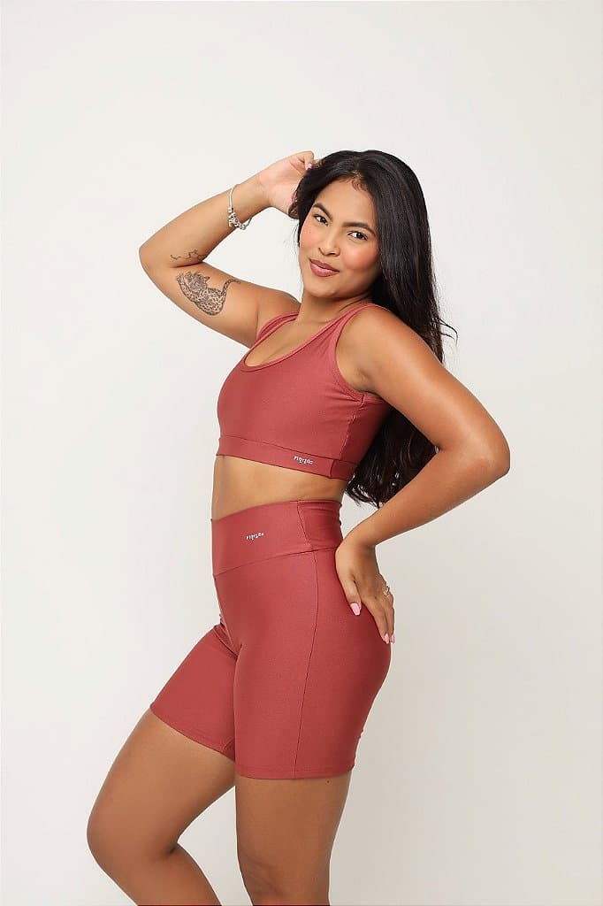Conjunto Short Bromélia