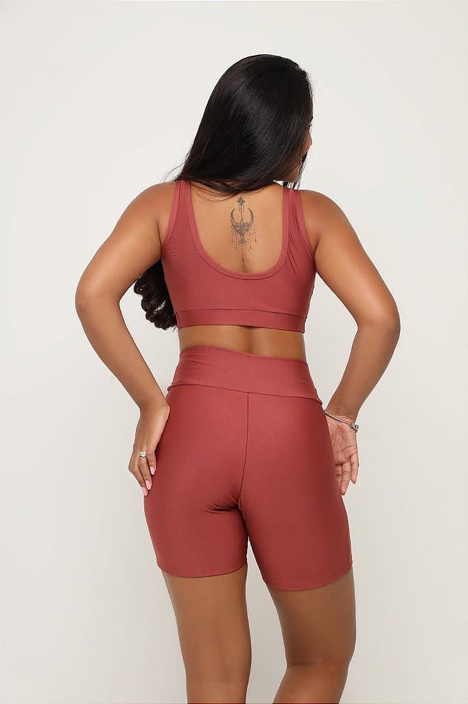 Conjunto Short Bromélia