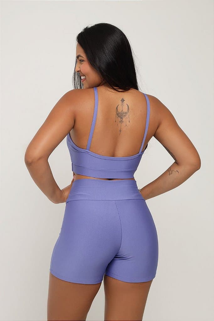 Conjunto Short Antúrio