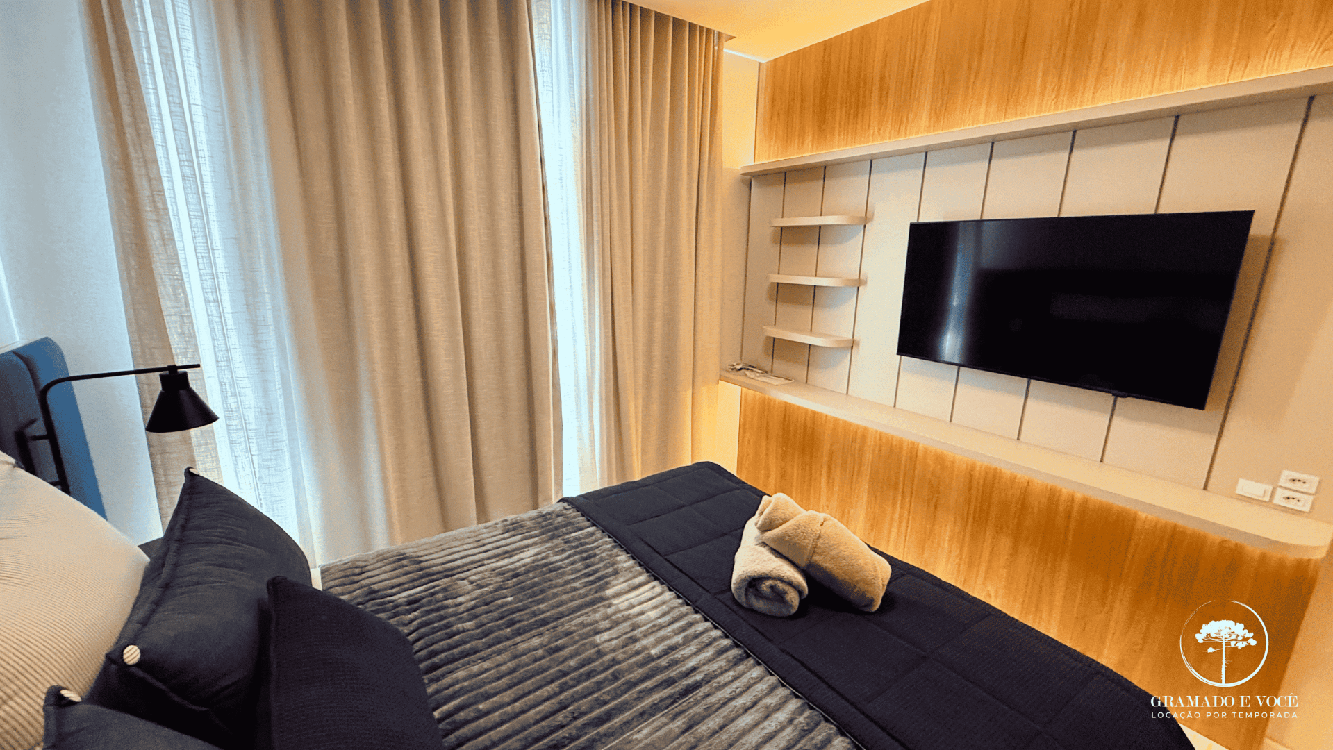 Apartamento novo no Centro de Canela com piscina aquecida