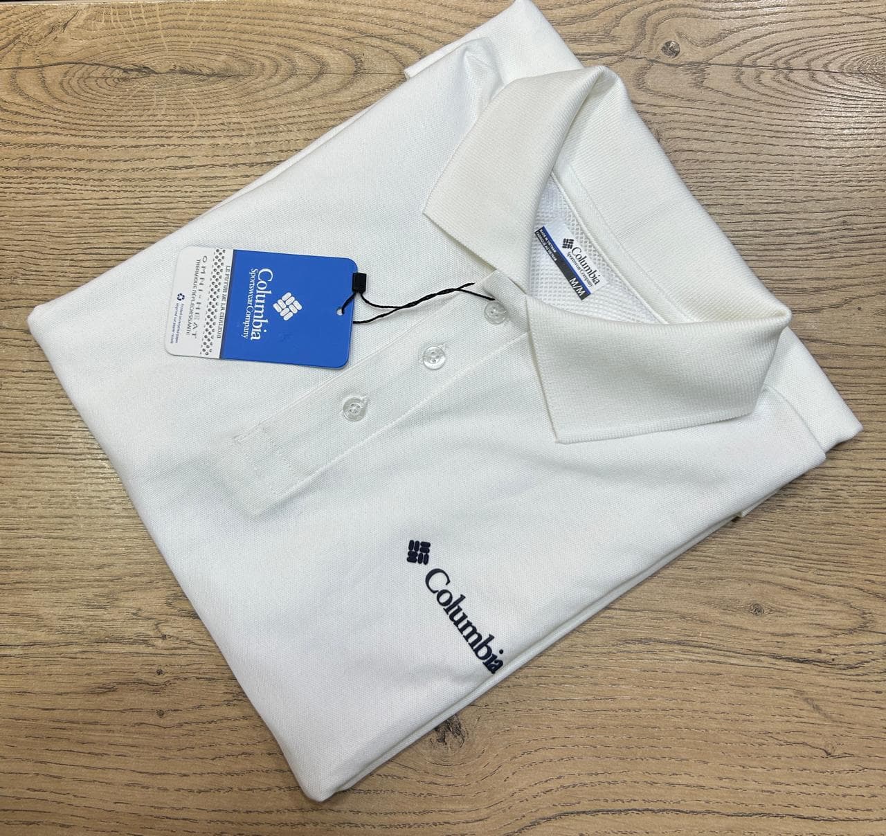 Polo Camisero Columbia con Respirador para Varón