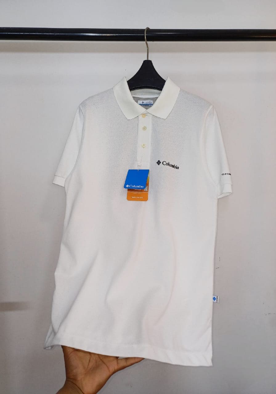 Polo Camisero Columbia con Respirador para Varón