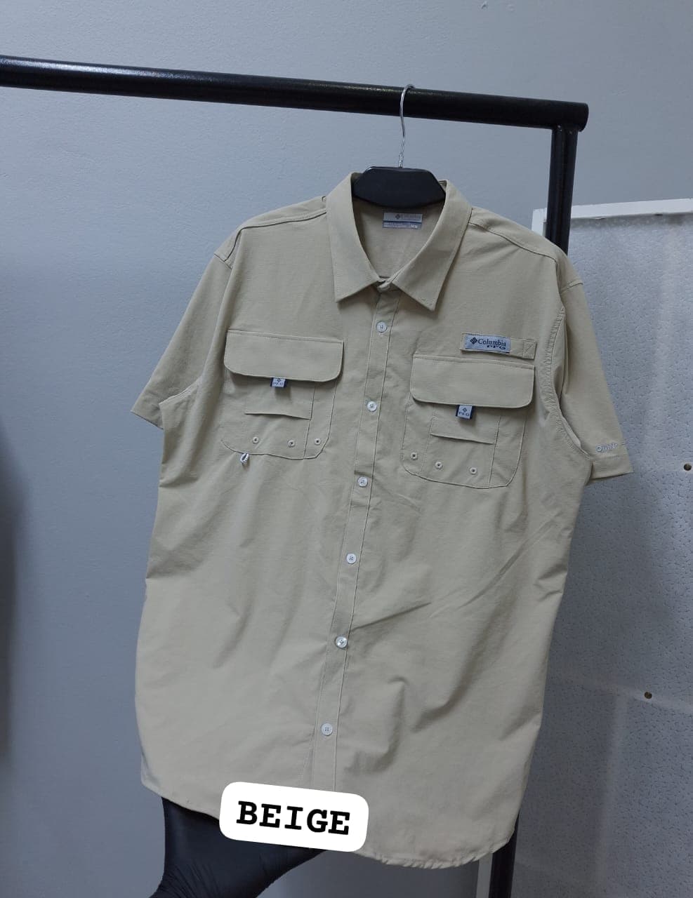 Camisa Columbia Manga Corta