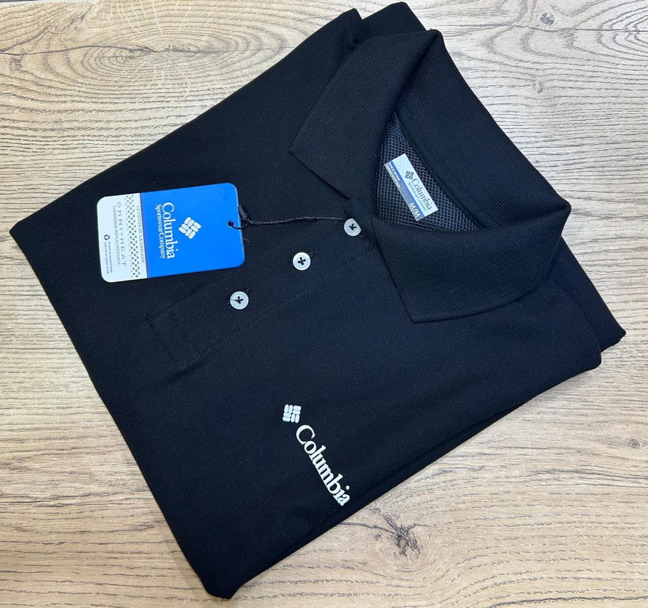 Polo Camisero Columbia con Respirador para Varón