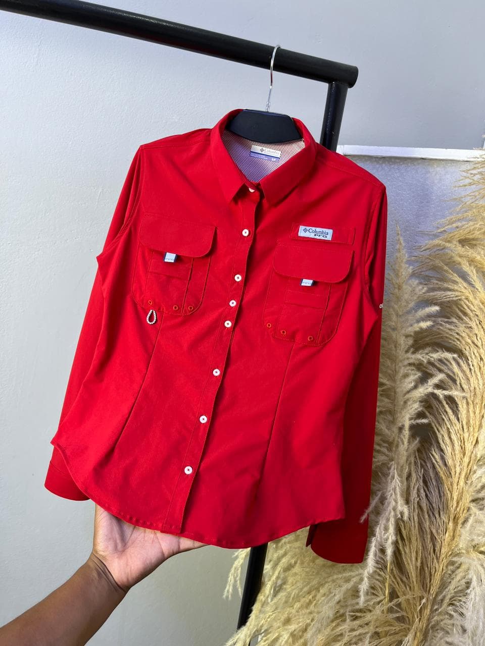 Blusa Manga Larga Columbia para dama
