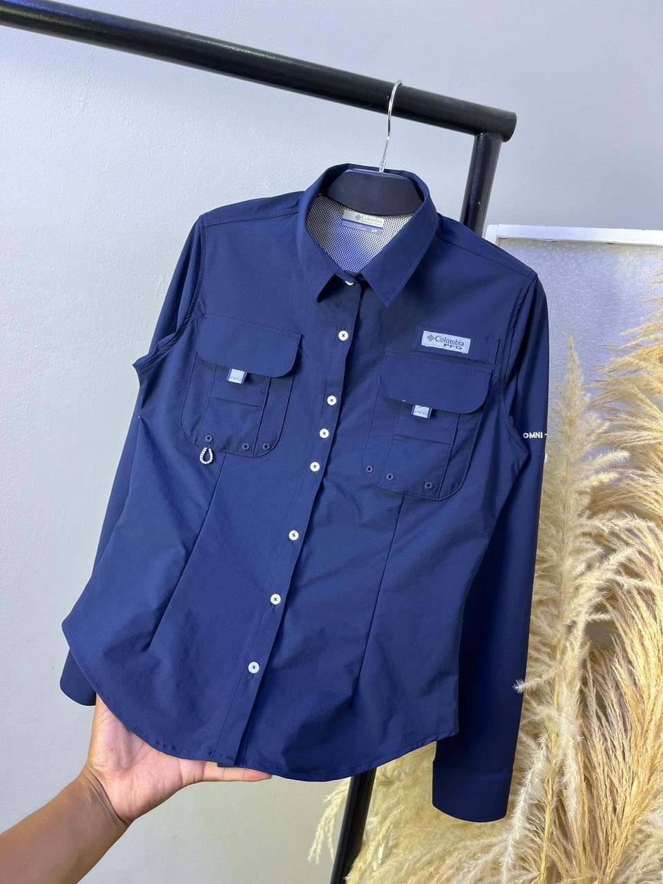 Blusa Manga Larga Columbia para dama