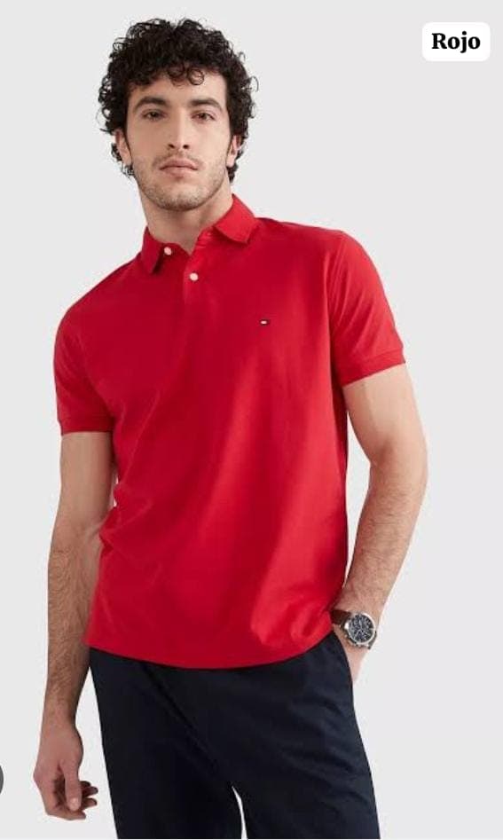 Polo Cuello Camisero Tommy Hilfiger Caballero