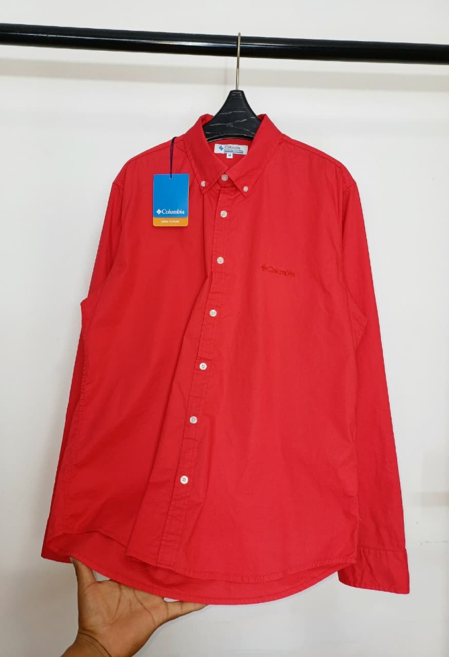 Camisa Manga Larga Columbia Clasica (sin respirador)