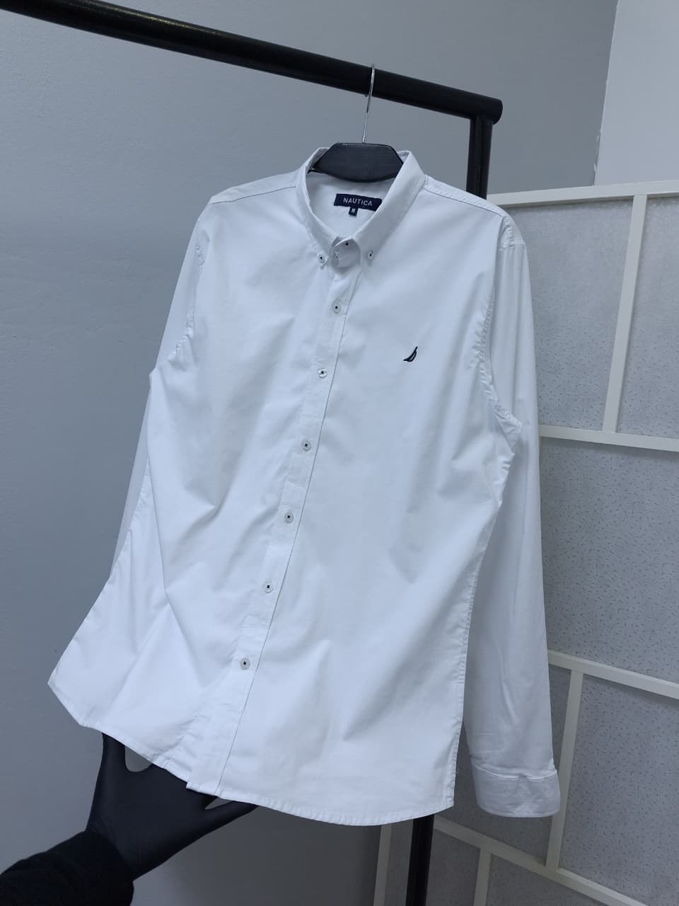 Camisa Manga Larga Nautica clasica para caballero — BLANCO - XXL
