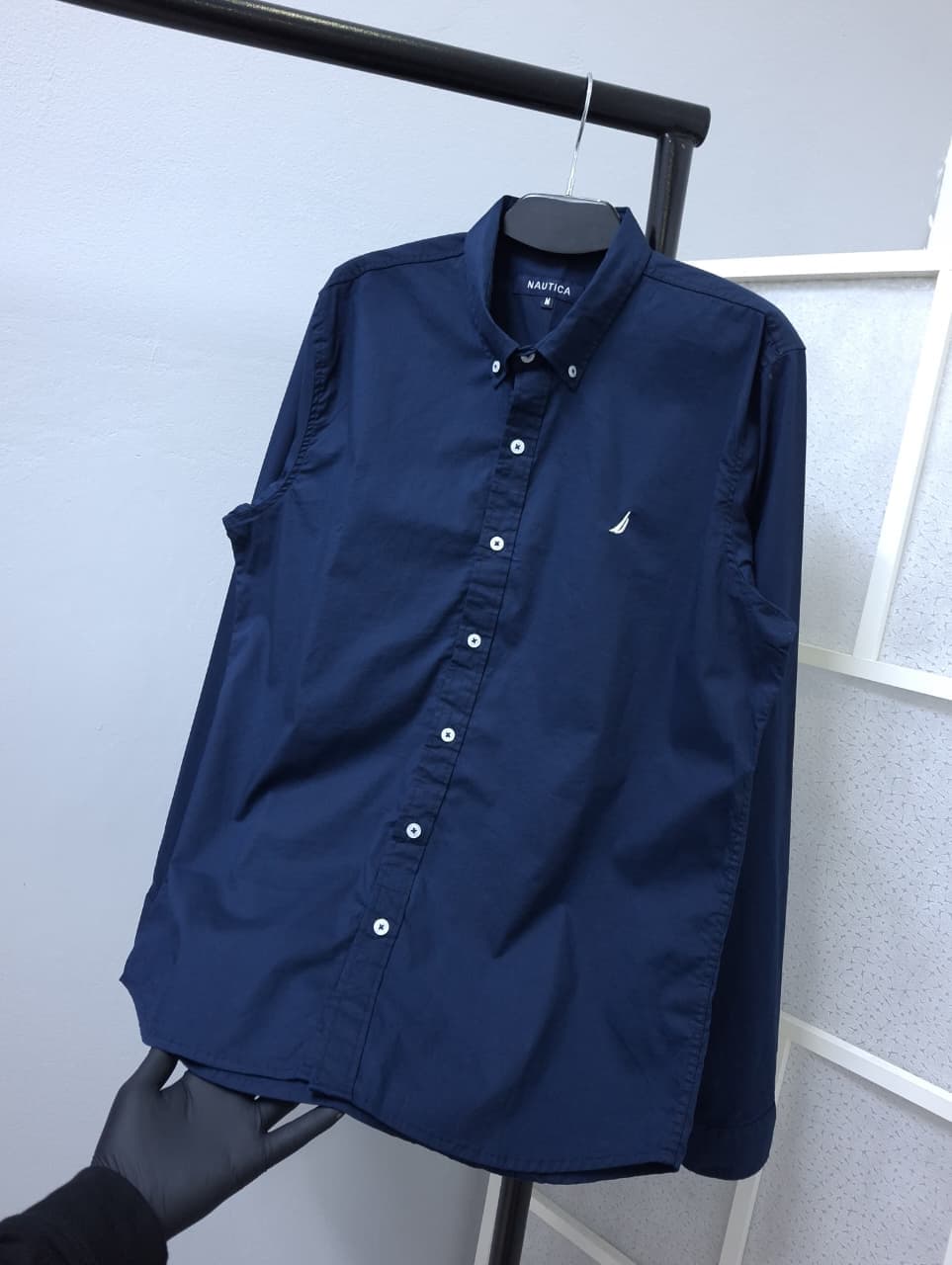 Camisa Manga Larga Nautica clasica para caballero