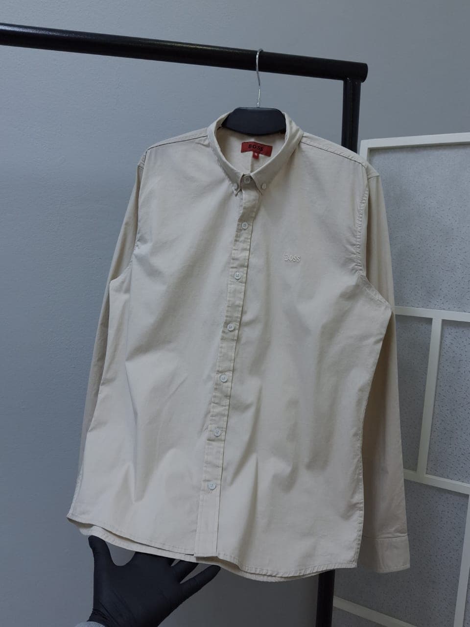 Camisa Manga Larga Hugo Boss clasica para caballero