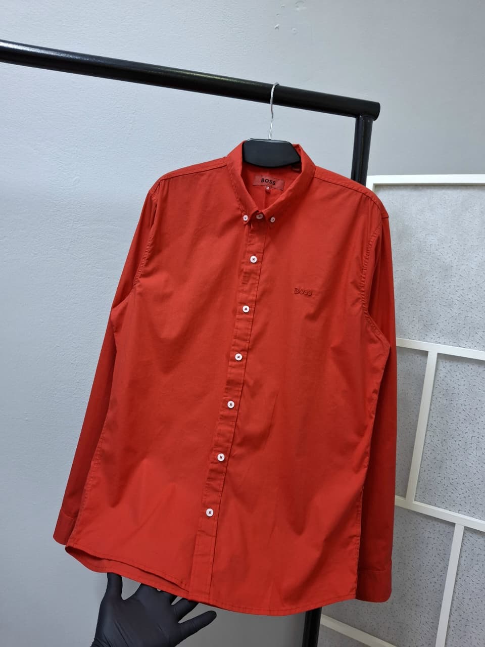Camisa Manga Larga Hugo Boss clasica para caballero