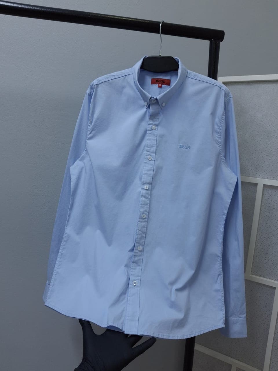 Camisa Manga Larga Hugo Boss clasica para caballero
