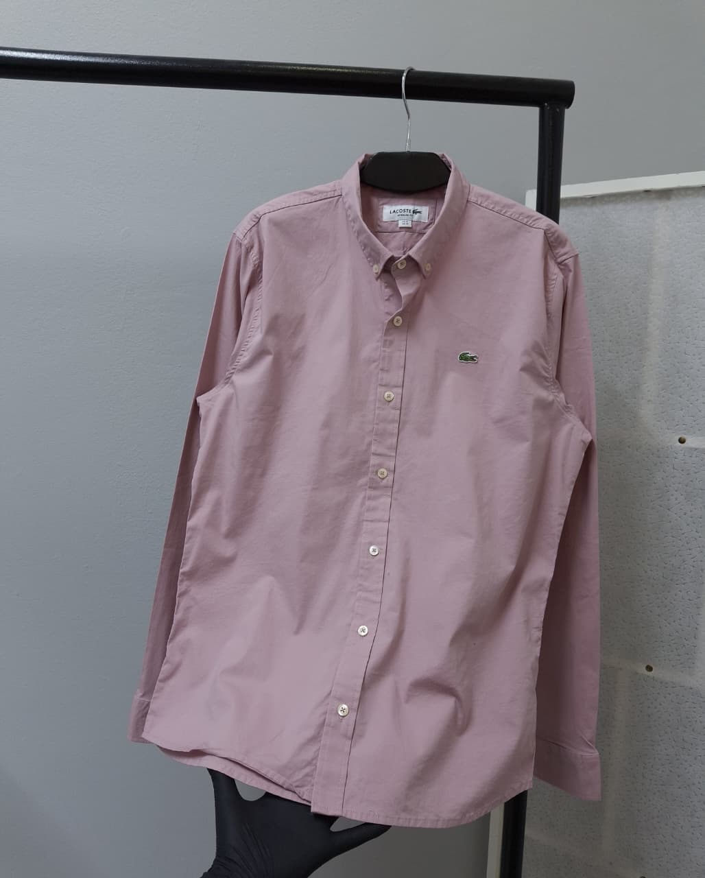 Camisa Manga Larga Lacoste — PALO ROSA