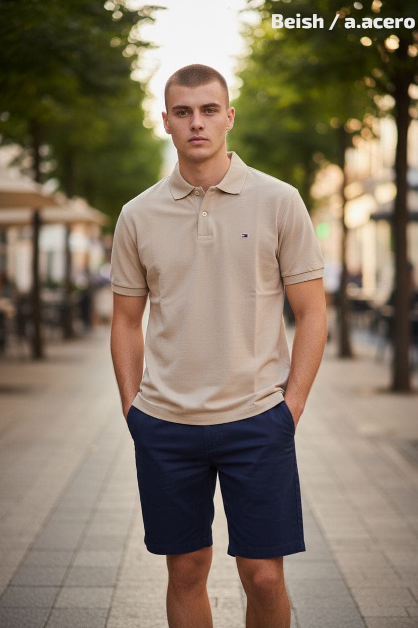 Polo Cuello Camisero Tommy Hilfiger Caballero