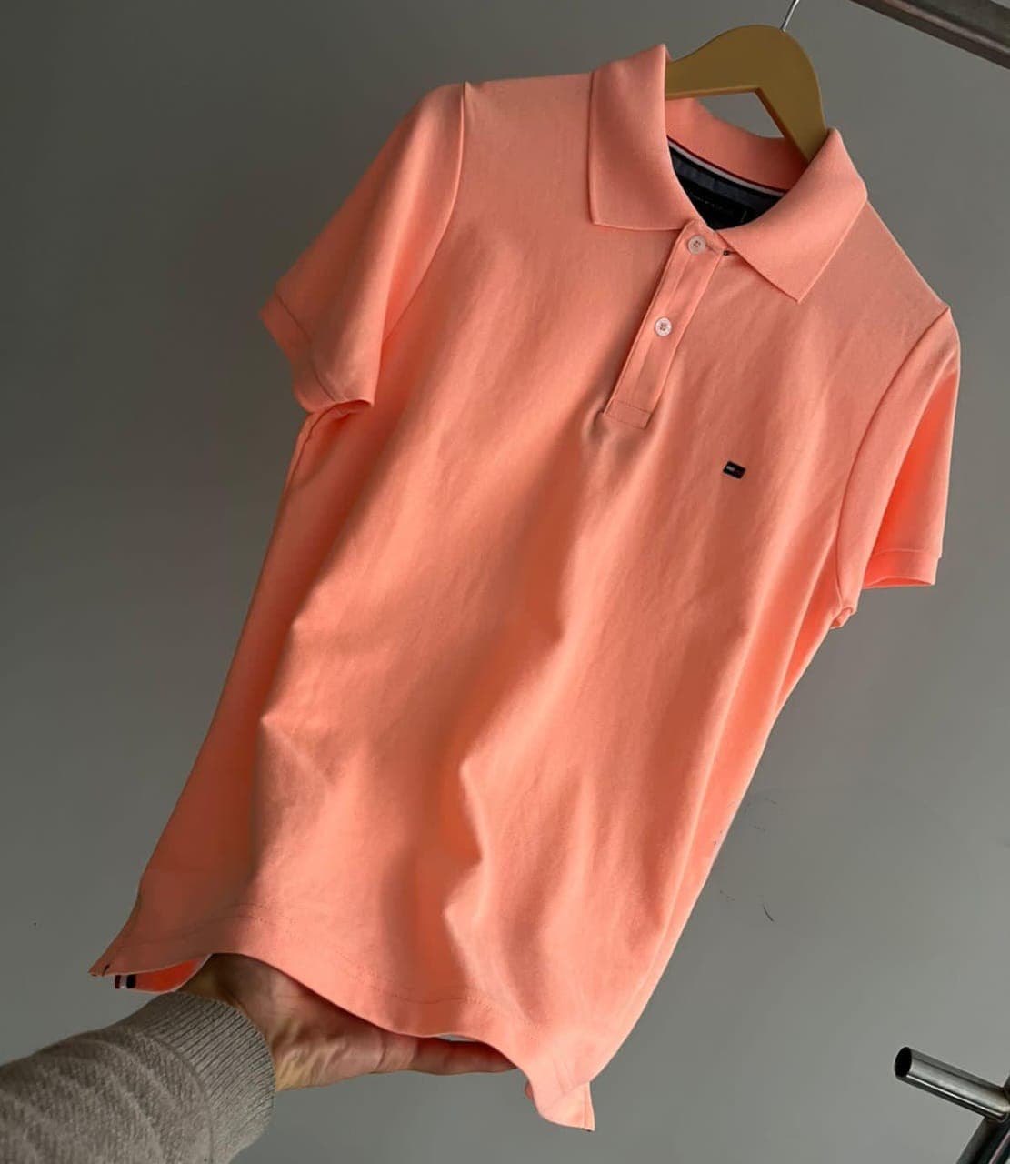 Polo Cuello Camisero Tommy Hilfiger Caballero — S - MELON BB