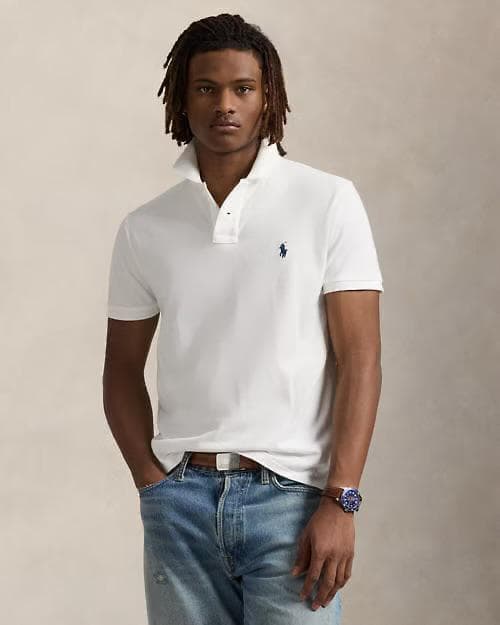 Polo Cuello Camisero Polo Ralph Lauren — BLANCO - XXL