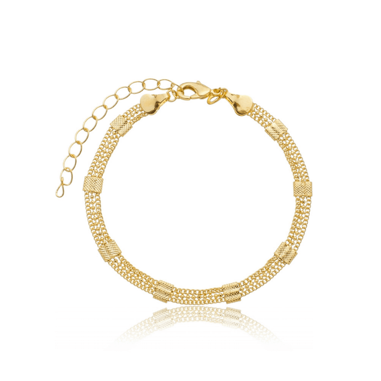 Pulseira Admiração Banho de Ouro 18k