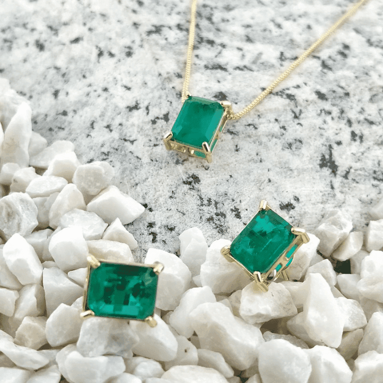 Conjunto Pedra Fusion Banho de Ouro 18k