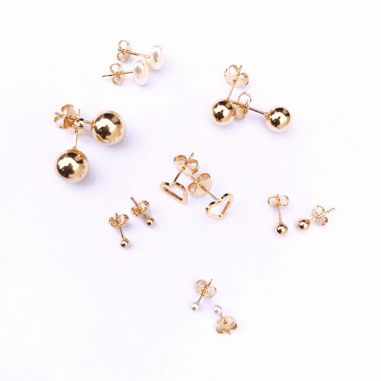 Kit de Brincos 35 Pares Banho Ouro 18k — default