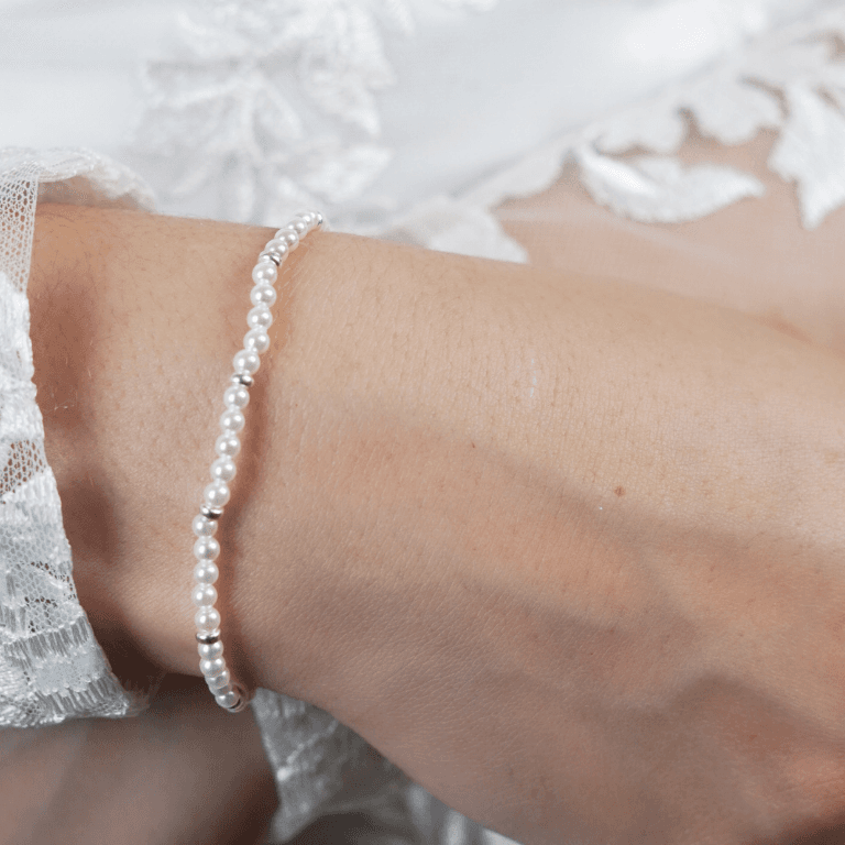 Pulseira de Pérolas Prata 925 — default
