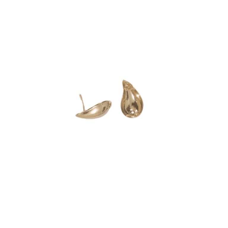 Brinco Gota Banho Ouro 18k