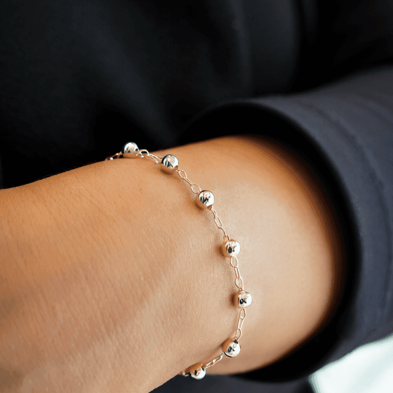 Pulseira Brilho com Bolinhas