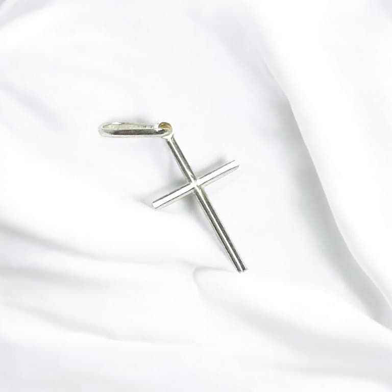 Pingente Crucifixo Pequeno Prata 925